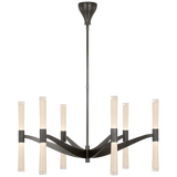 Modern 1 Light Chandelier from the Brenta Collection
