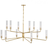 12 Light Chandelier from the Casoria Collection