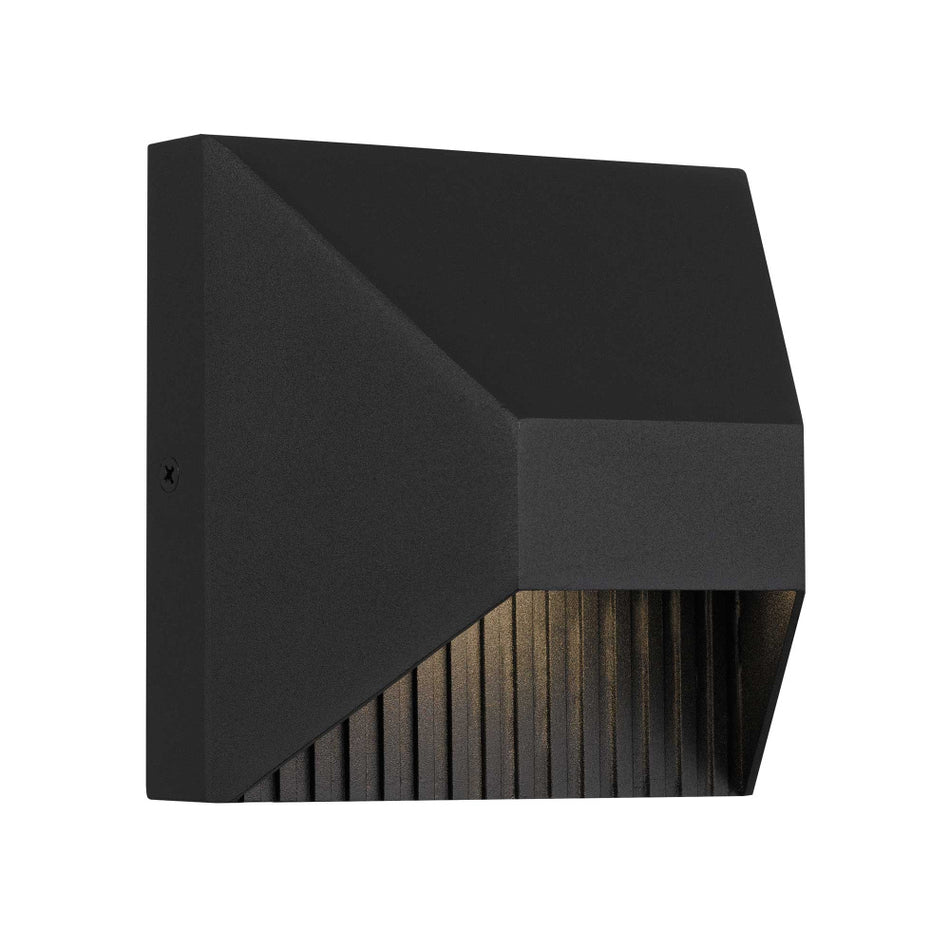 Contemporary Wall Light from the Ribbed Collection