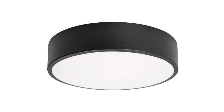 Contemporary Drum Shade Flush Mount from the Bailey Collection