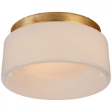 Modern Drum Shade Flush Mount from the Halo Collection