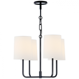 Modern 4 Light Chandelier from the Go lightly Collection