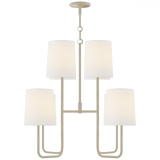 Modern 8 Light Chandelier from the Go lightly Collection