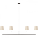 Modern 4 Light Chandelier from the Go lightly Collection