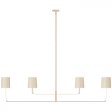 Modern 4 Light Chandelier from the Go lightly Collection