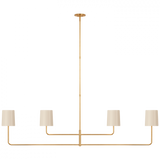 Modern 4 Light Chandelier from the Go lightly Collection