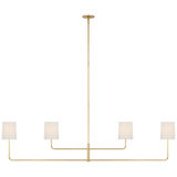 Modern 4 Light Chandelier from the Go lightly Collection