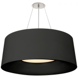 Modern Drum Shade Pendant from the Halo Collection