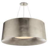 Modern Drum Shade Pendant from the Halo Collection