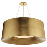 Modern Drum Shade Pendant from the Halo Collection