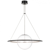 Modern 1 Light Chandelier from the Cosmos Collection