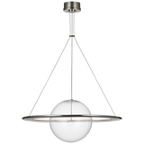 Modern 1 Light Chandelier from the Cosmos Collection