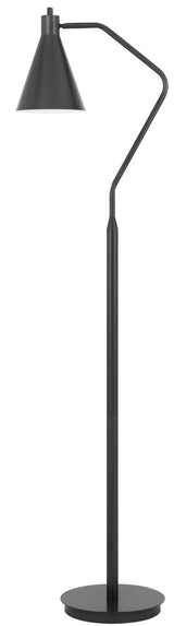 Type A led bulb 15W max. Capstone task metal floor lamp with swivel shade