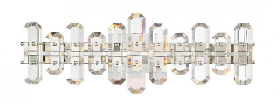 Transitional Vanity Light from the Bolton Collection