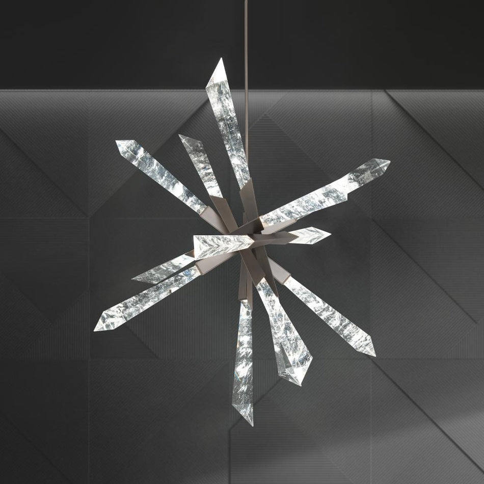 Transitional Pendant from the Solitude Collection