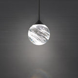 Quest 1 Light LED 3000K/3500K/4000K 120V-277V Mini Pendant with Optic Haze Quartz