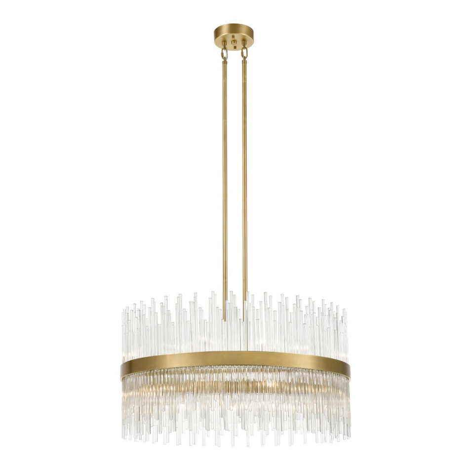 Contemporary 32 Light Chandelier from the Citadel Collection