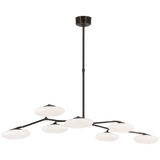 Modern 1 Light Chandelier from the Brindille Collection