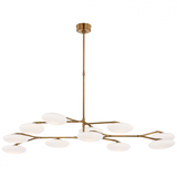 Modern 1 Light Chandelier from the Brindille Collection