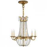 Traditional 6 Light Chandelier from the Paris Flea Market Collection