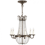 Traditional 6 Light Chandelier from the Paris Flea Market Collection