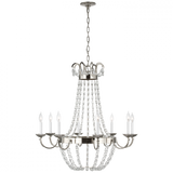 Traditional 8 Light Chandelier from the Paris Flea Market Collection
