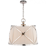 Traditional Drum Shade Pendant from the Grosvenor Collection