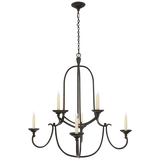 Casual 8 Light Chandelier from the Flemish Collection