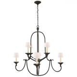 Casual 8 Light Chandelier from the Flemish Collection