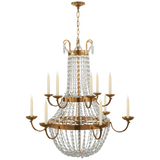 Traditional 12 Light Chandelier from the Paris Flea Market Collection