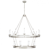 Modern 20 Light Chandelier from the Launceton Collection