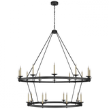 Modern 20 Light Chandelier from the Launceton Collection
