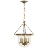 Traditional Foyer Hall Pendant from the Country Bell Jar Collection