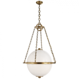 Modern Foyer Hall Pendant from the Modern Globe Collection