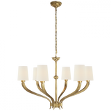 Modern 6 Light Chandelier from the Ruhlmann Collection