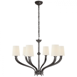 Modern 6 Light Chandelier from the Ruhlmann Collection