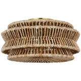 Modern Drum Shade Semi-Flush Mount from the Antigua Collection