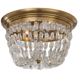 Traditional Bowl Flush Mount from the Paris Flea Market Collection