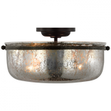 Traditional Bowl Semi-Flush Mount from the Lorford Collection