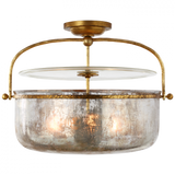 Traditional Semi-Flush Mount from the Lorford Collection