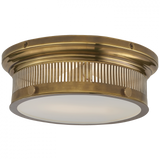 Traditional Drum Shade Flush Mount from the Alderly Collection