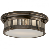 Traditional Drum Shade Flush Mount from the Alderly Collection
