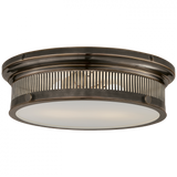 Traditional Drum Shade Flush Mount from the Alderly Collection