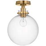Traditional Semi-Flush Mount from the Parkington Collection