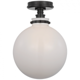 Traditional Semi-Flush Mount from the Parkington Collection
