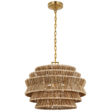 Modern 3 Light Chandelier from the Antigua Collection