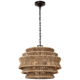 Modern 3 Light Chandelier from the Antigua Collection