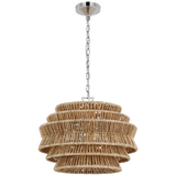 Modern 3 Light Chandelier from the Antigua Collection