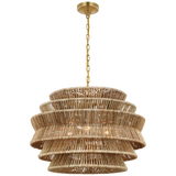 Modern 3 Light Chandelier from the Antigua Collection