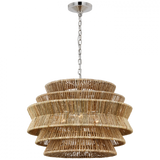 Modern 3 Light Chandelier from the Antigua Collection